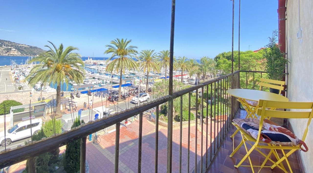 Sablettes Beach-Plage-Vue Mer-Centre Ville Menton Buitenkant foto
