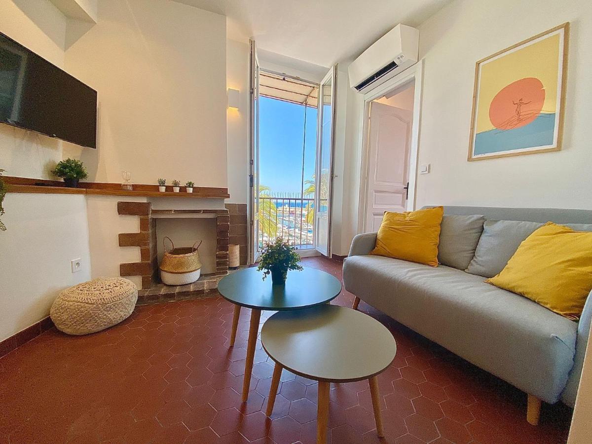 Sablettes Beach-Plage-Vue Mer-Centre Ville Menton Kamer foto