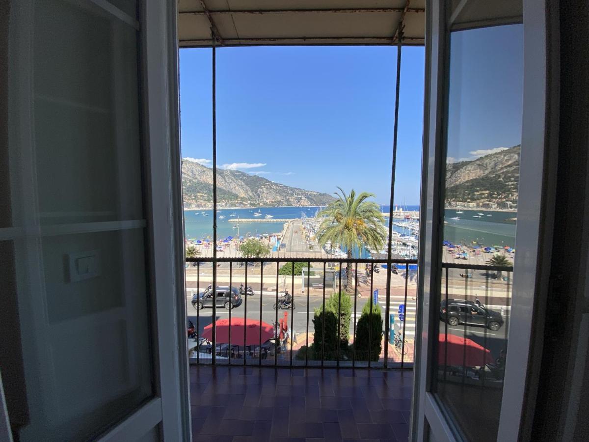 Sablettes Beach-Plage-Vue Mer-Centre Ville Menton Buitenkant foto